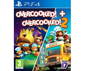 Spill - Overcooked! 1 & 2 - Sony PlayStation 4 - Party - 5056208805898