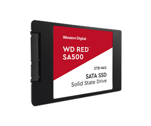 SSD - WD Red SA500 NAS SSD - 4TB - SATA-600 - 2.5" - WDS400T1R0A