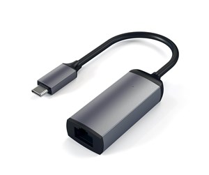 Nettverksadapter - Satechi USB Type C Gigabit Ethernet Adapter Space Grey - ST-TCENM