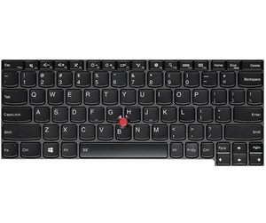 Tastatur - Lenovo Chicony CS13X - Bærbart tastatur - til utskifting - Polsk - Svart - 04Y0921