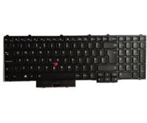 Tastatur - Lenovo Chicony - Bærbart tastatur - til utskifting - Engelsk - Storbritannia - Svart - 01HW229