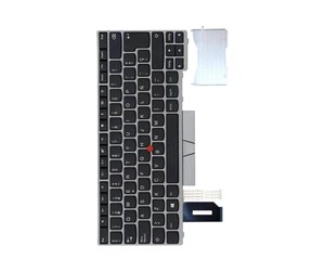 Tastatur - Lenovo Chicony - Bærbart tastatur - til utskifting - Finsk - Sølv - 01YN310