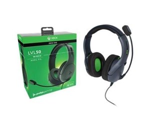 Spill - Tilbehør - PDP LVL50 Wired Stereo Headset - 048-124-NA-BK