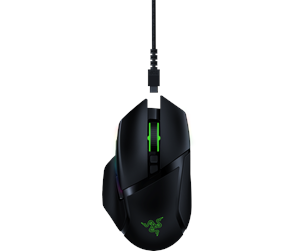 Mus - Razer Basilisk Ultimate - Gaming mus - Optisk - 11 - Svart med RGB-lys - RZ01-03170100-R3G1