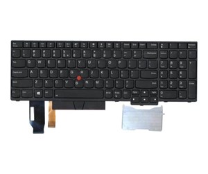 Tastatur - Lenovo Chicony - Bærbart tastatur - til utskifting - Amerikansk Engelsk - Svart - 01YP629