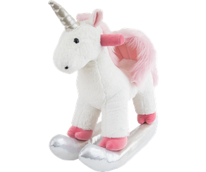 Dukker, Bamser & Utstyr - Tiny Treasures Unicorn rocking horse - LIN30141