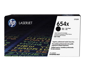 Printertilbehør blekk/toner - HP 654X / CF330X - High Yield Black Toner - Laser toner Svart - CF330X