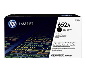 Printertilbehør blekk/toner - HP 652A / CF320A Black Toner - Laser toner Svart - CF320A