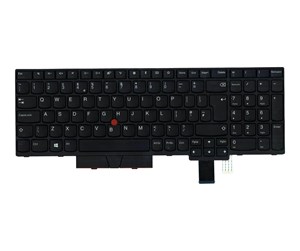 Tastatur - Lenovo Chicony - Bærbart tastatur - til utskifting - Engelsk - Storbritannia - Svart - 01HX167