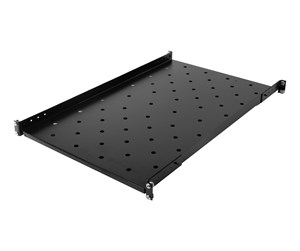 Rackskap - TOTEN System G fixed shelf for 19" cabinet for 1000/1200 deep cabinet black - SG.0274.1901