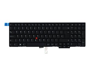 Tastatur - Lenovo - notebook replacement keyboard - Bærbart tastatur - til utskifting - Amerikansk Engelsk - Svart - 00PA604