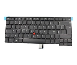 Tastatur - Lenovo Lite-On - Bærbart tastatur - til utskifting - Fransk - Svart - 01EN519