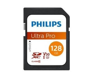 Minnekort - Philips FM12SD65B - flash memory card - 128 GB - SDXC UHS-I - FM12SD65B/00