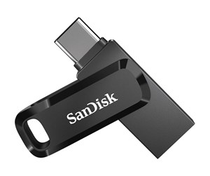 Minnepenn - SanDisk Ultra Dual Drive Go - Svart - 64GB - Minnepenn - SDDDC3-064G-G46