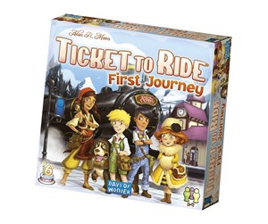 Brettspill & Puslespill - Days of Wonder Ticket to Ride: Første Reise (Nordic) - DOW720927