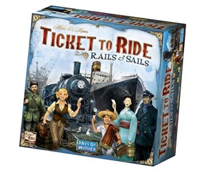 Brettspill & Puslespill - Days of Wonder Ticket To Ride Rails & Sails Nordic - DOW720926