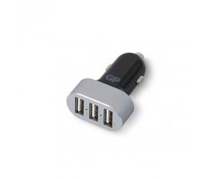 Mobil - Andre tilbehør - GP CC61 Car Adaptor 3x USB - 150GPCC61C1