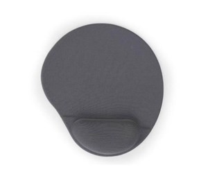 Musematte & Tilbehør  - Gembird Gel mouse pad with wrist support grey - MP-GEL-GR