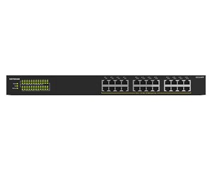 Switch/splitter - Netgear GS324PP-100EUS 24-Port Gigabit Ethernet High-Power Unmanaged Switch with 24-Ports PoE+ (380W) - GS324PP-100EUS