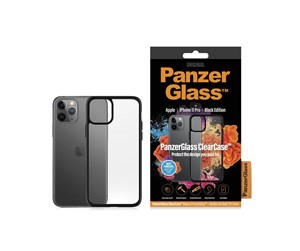 Mobil - Deksel og etui - PanzerGlass ClearCase Apple iPhone 11 Pro | Black - PANZER0222