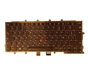 Tastatur - Lenovo Lite-On CS13XBL - Bærbart tastatur - til utskifting - Fransk - Svart - 01EP073