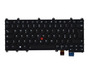 Tastatur - Lenovo Chicony - Bærbart tastatur - til utskifting - Italiensk - Svart - 01HW592