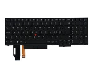 Tastatur - Lenovo Lite-On - Bærbart tastatur - til utskifting - Sveitsisk - Svart - 01YP706