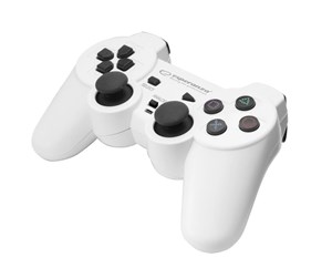 Spill - Tilbehør - Esperanza CORSAIR - White - Controller - PC - EGG106W