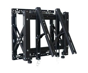 Veggmontering, AV-braketter & AV-møbler - EDBAK Pop-Out Univeral Video - wall mount 130 kg 65" From 100 x 100 mm - VWPOP65-P