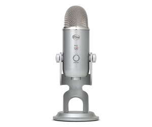 Mikrofon - Blue Mic Yeti USB - Silver - Microphone for Windows PC and Mac - 988-000238