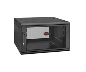 Rackskap - APC AR106SH6 NetShelter 6U Wallmount Rack Enclosure Cabinet Single Hinged Server Depth - AR106SH6