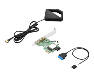 Nettverksadapter - Lenovo ThinkStation AC Wi-Fi Solution Intel 8265 with External Antenna Kit - 4XC0T22654