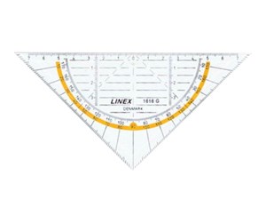 Skrive- & Tegneverktøy - Linex 1616G Geometritrekant - LXA51616G