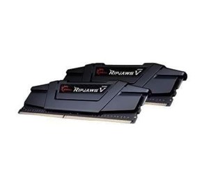 RAM - G.Skill Ripjaws V DDR4-2666 - 64GB - CL18 - Dual Channel (2 pcs) - Intel XMP - Svart - F4-2666C18D-64GVK