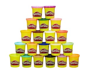 Byggesett - Hasbro Play-Doh Super Color Pack med 20 bokser - A7924