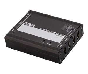 Repeater & Transceiver - ATEN 4-Port USB 2.0 CAT 5 Extender (up to100m) - UCE32100-AT-G