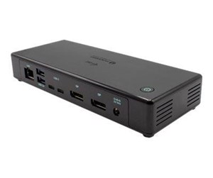 Dokkingstasjon - I-Tec Thunderbolt3/USB-C Dual DisplayPort 4K Docking Station + Power Delivery - TB3CDUALDPDOCKPD