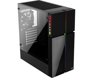 Kabinett - AeroCool Geh Midi Playa Black RGB MicroATX/ATX/Min - Kabinett - Tower - Svart - ACCM-PB09013.11