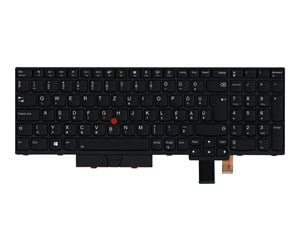 Tastatur - Lenovo Chicony - Bærbart tastatur - til utskifting - Ungarsk - Svart - 01HX234