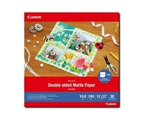 Papir, Fotopapir & Etiketter - Canon Paper MP-101D / 4076C007 Matte Double sided 3 - 4076C007