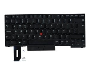 Tastatur - Lenovo Lite-On - Bærbart tastatur - til utskifting - Portugisisk - Svart - 01YP341