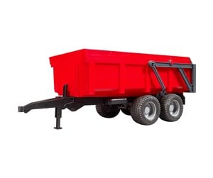 Leketøysbil - Bruder Tipping trailer (red) - BR-02211