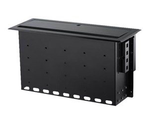 Tilbehør - StarTech.com Dual-Module Conference Table Connectivity Box-Customizable - mounting plate - BOX4MODULE