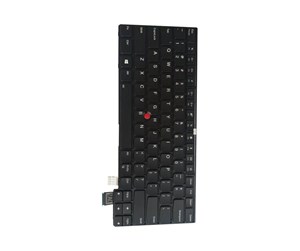 Tastatur - Lenovo Darfon - Bærbart tastatur - til utskifting - Amerikansk Engelsk - Svart - 01EN723