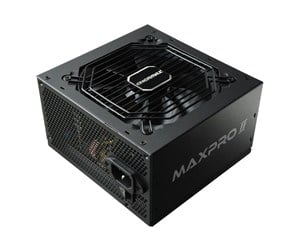 Strømforsyning (PSU) - Enermax MaxPro II Strømforsyning (PSU) - 500 Watt - 120 mm - ATX 2.3 - 80 Plus White sertifisert - EMP500AGT-C