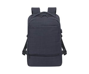 Veske/Hylster/Sekk til bærbar PC - RivaCase Biscayne - 17.3" - Laptop Backpack - 8365-BLACK