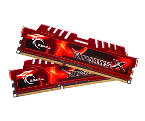 RAM - G.Skill Ripjaws-X DDR3-1333 CL9 DC - 4GB - F3-10666CL9D-4GBXL