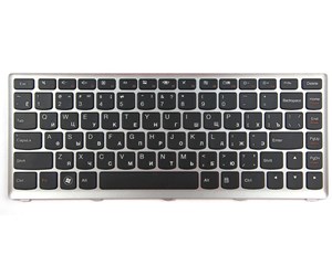 Tastatur - Lenovo Chicony T3D1 - Bærbart tastatur - til utskifting - Nordisk - Grå - 25204790