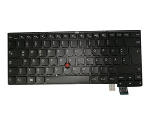 Tastatur - Lenovo Darfon - Bærbart tastatur - til utskifting - Tysk - Svart - 00PA546