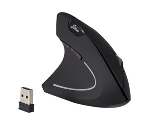 Mus - Inter-Tech Eterno KM-206L - Vertical mouse - 6 - Svart - 88884102